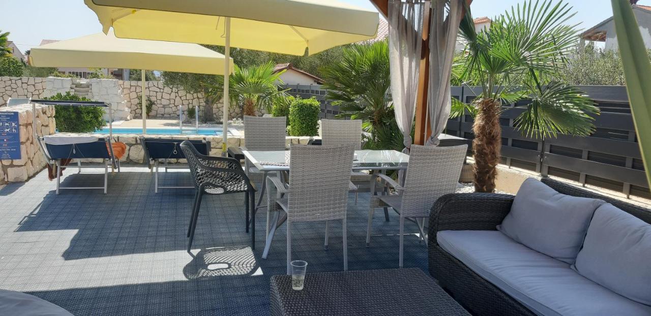 Villa Dalmatina Zadar Mit Pool Экстерьер фото