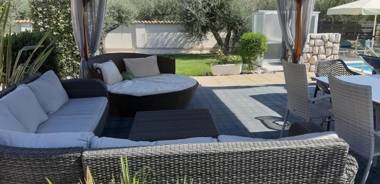 Villa Dalmatina Zadar Mit Pool Экстерьер фото