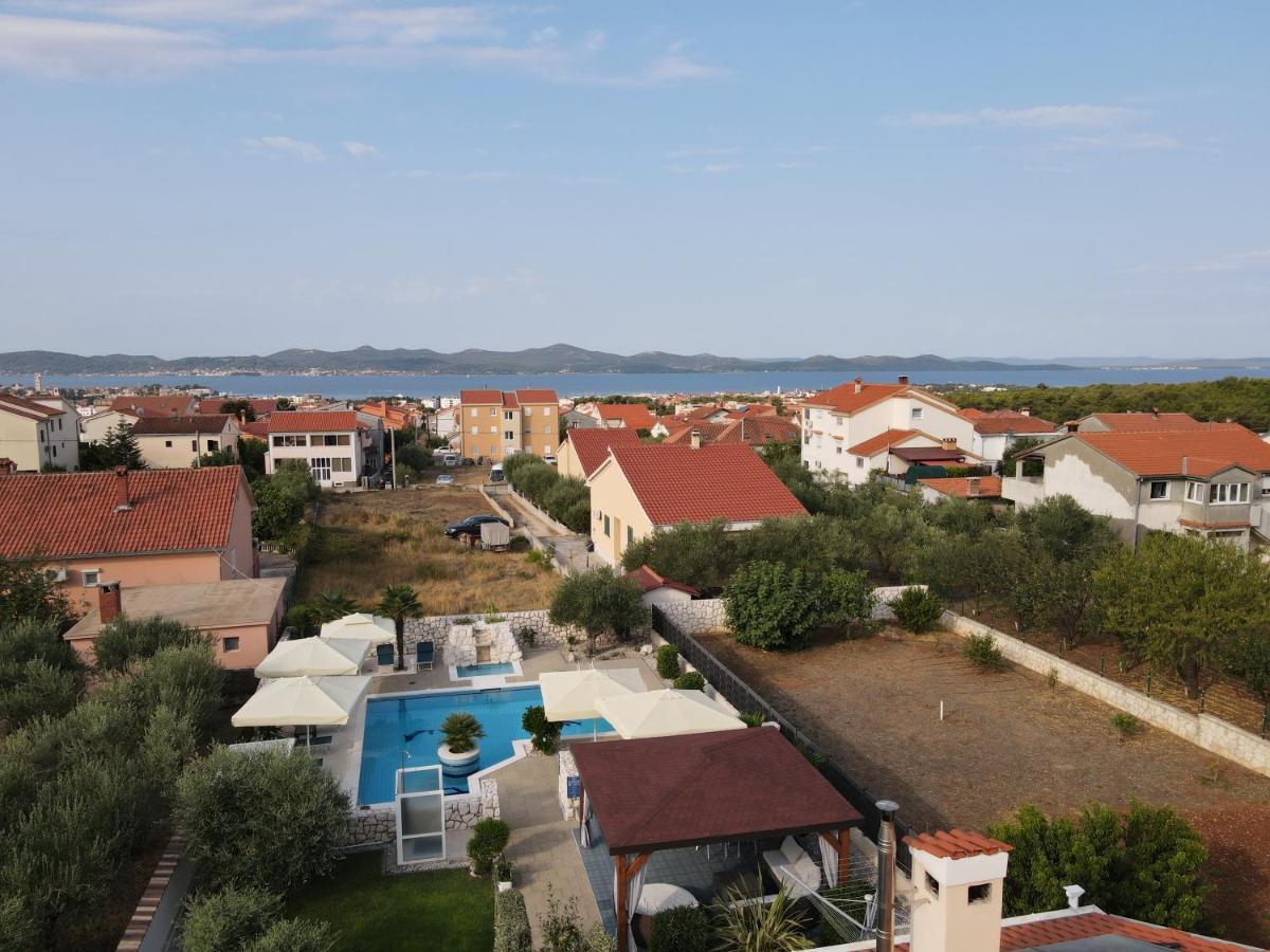 Villa Dalmatina Zadar Mit Pool Экстерьер фото