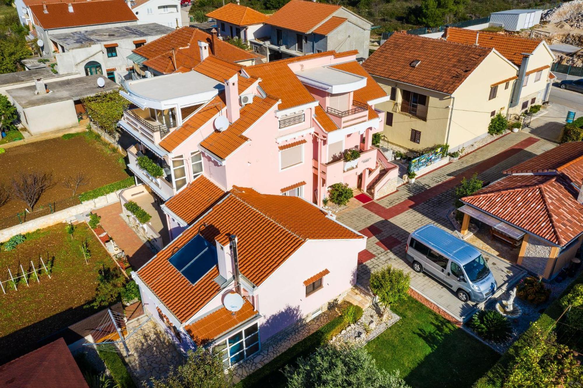 Villa Dalmatina Zadar Mit Pool Экстерьер фото