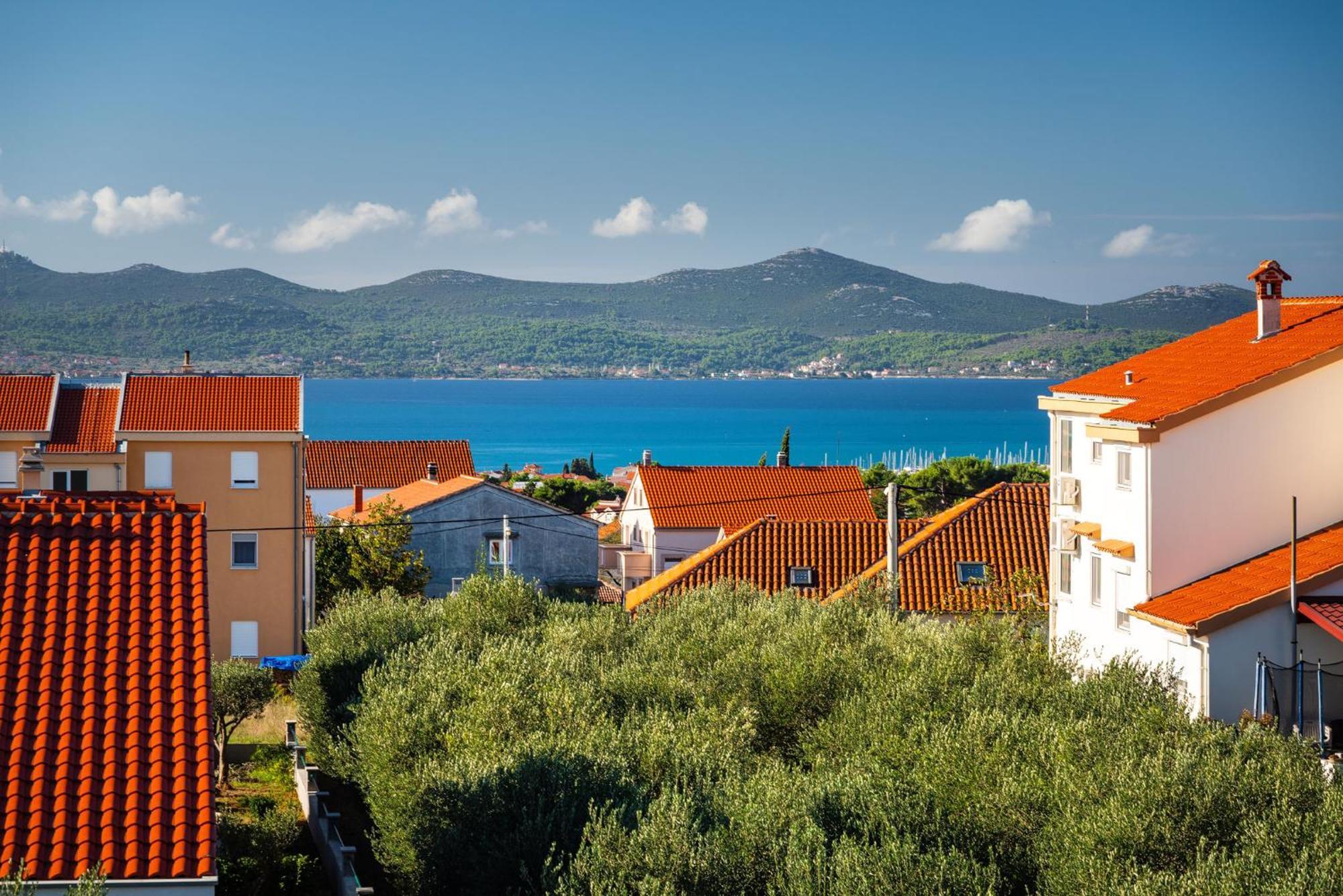 Villa Dalmatina Zadar Mit Pool Экстерьер фото