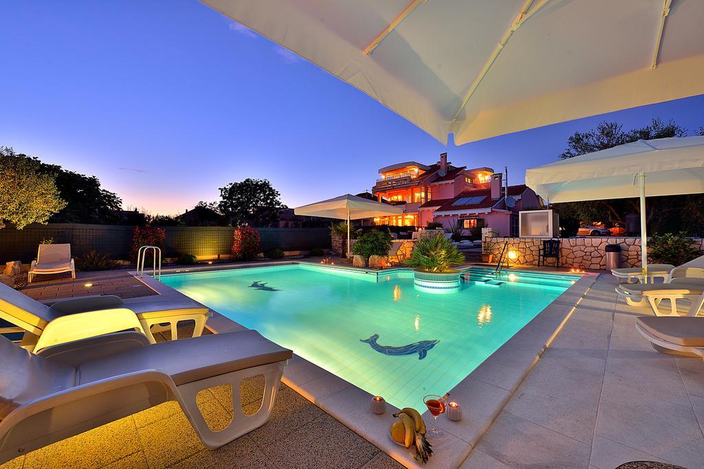 Villa Dalmatina Zadar Mit Pool Экстерьер фото