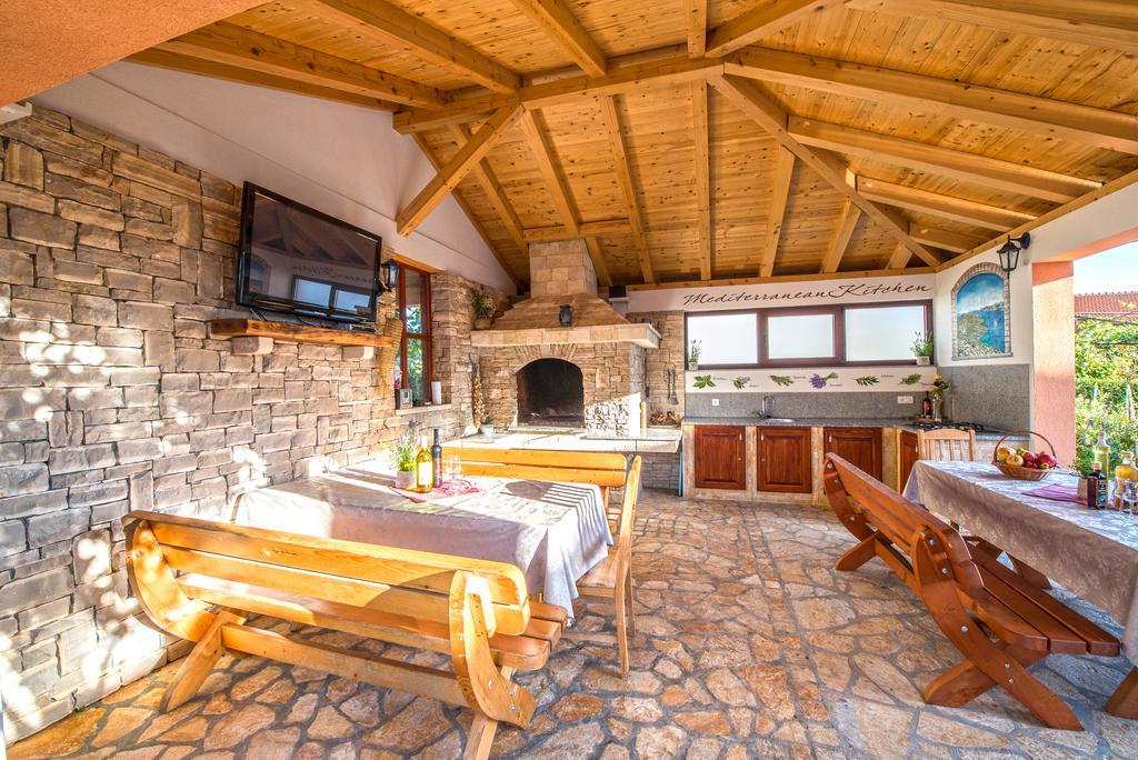Villa Dalmatina Zadar Mit Pool Экстерьер фото